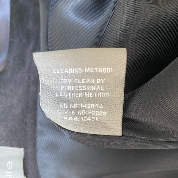 Bagatelle Suede Button Front Skirt - Picture 7 of 9